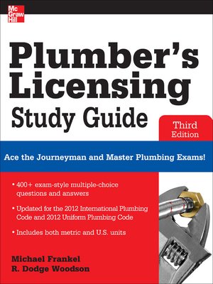 cover image of Plumber's Licensing Study Guide